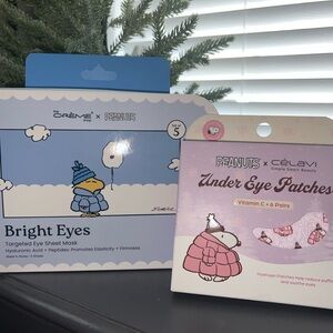 Peanuts Under Eye Patches & Eye Mask Set